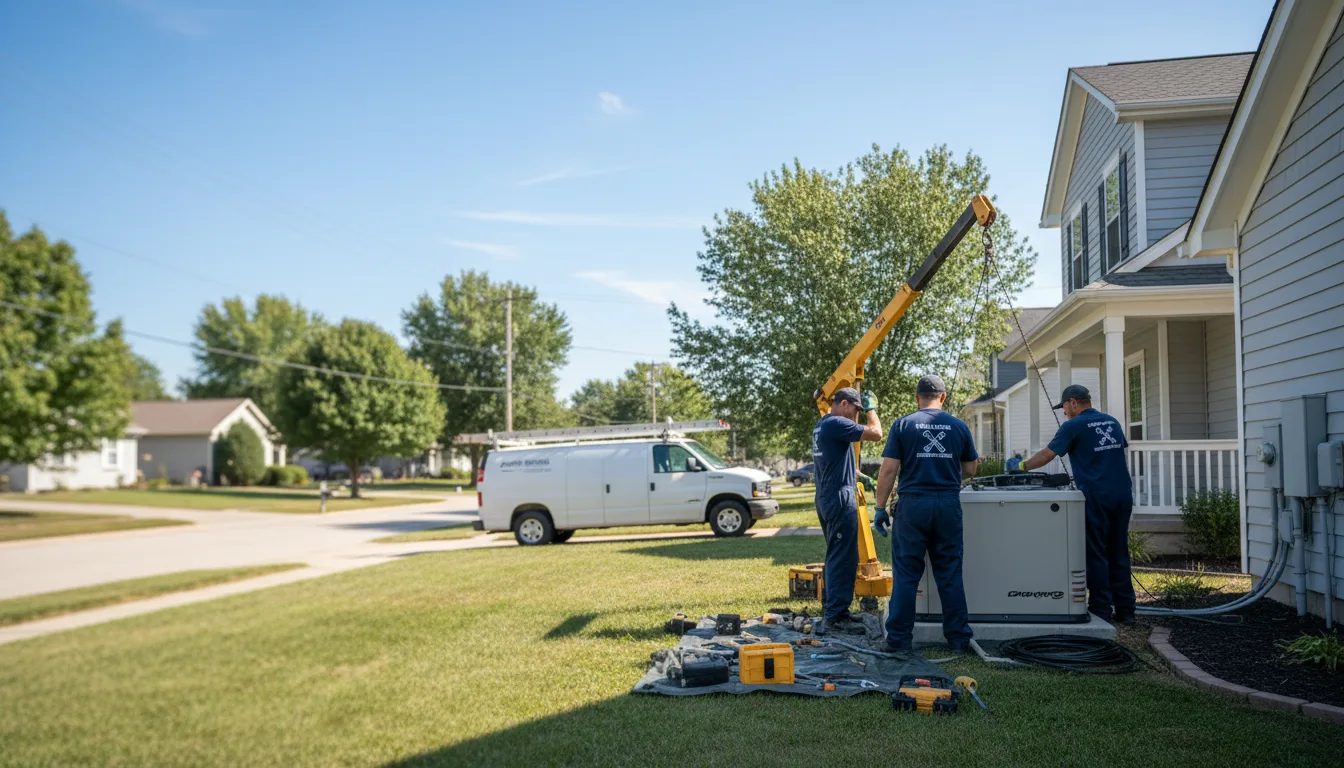 Generator Installation in Cedar Lake, IN near me